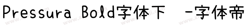 Pressura Bold字体下载字体转换